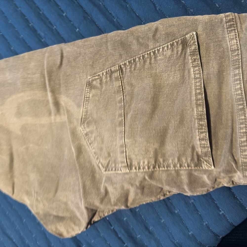 Zara Man Olive Green Jeans‎ - Thumbnail 4