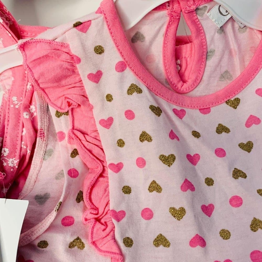 Quiltex Baby Girls Bundle with 02 Dresses - Thumbnail 8