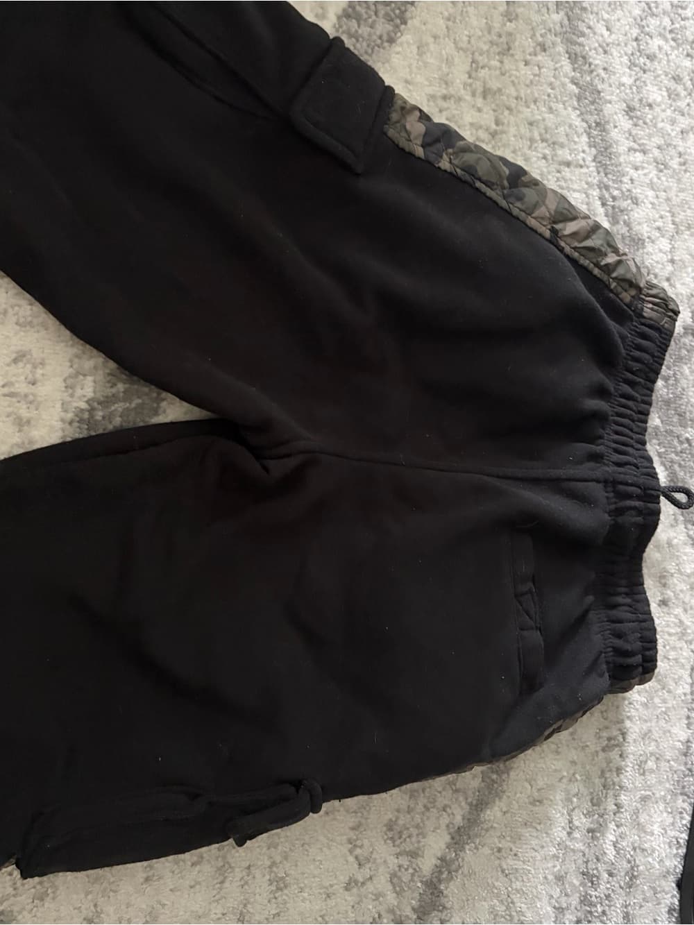 Blue Gear Black Cargo Shorts - Medium - Thumbnail 3