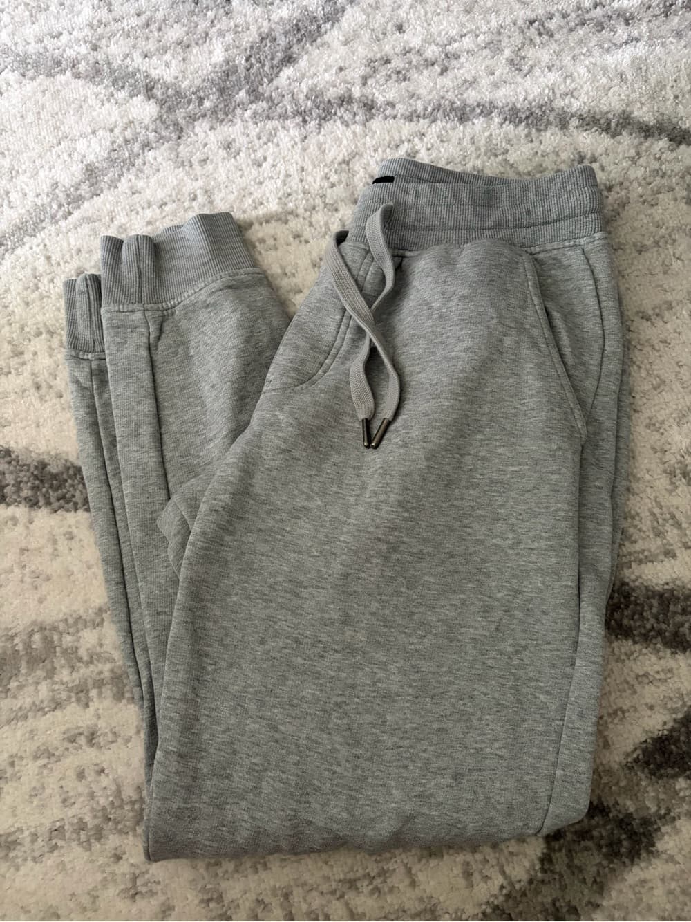Calvin Klein Light Gray Fleece Sweatpants