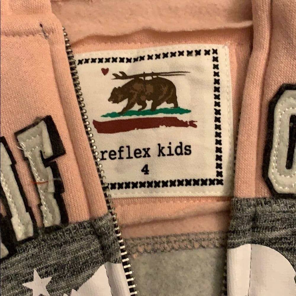 Reflex Kids Girls Hoddie - Thumbnail 3