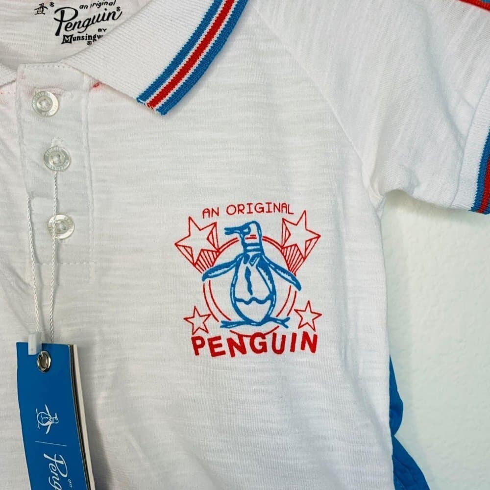 Penguin‎ Boys 02 Pieces Set Short+Polo - Thumbnail 2