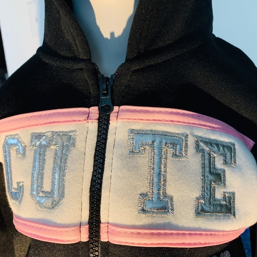 Girls Coney Island Cute Hoodie - Thumbnail 2