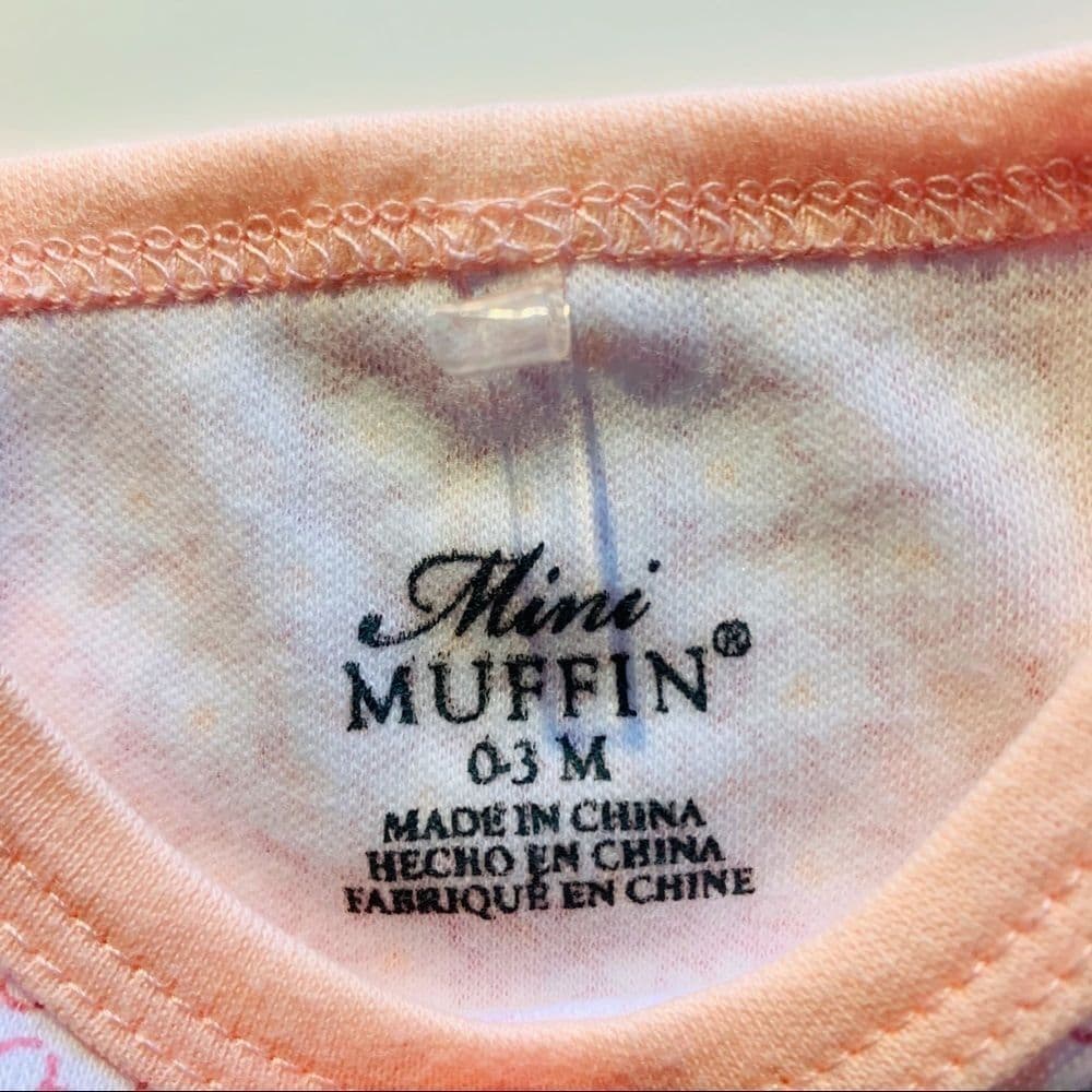 7 PIECE SET BABY GIRL 0-3 MONTHS MINI MUFFIN - Thumbnail 7