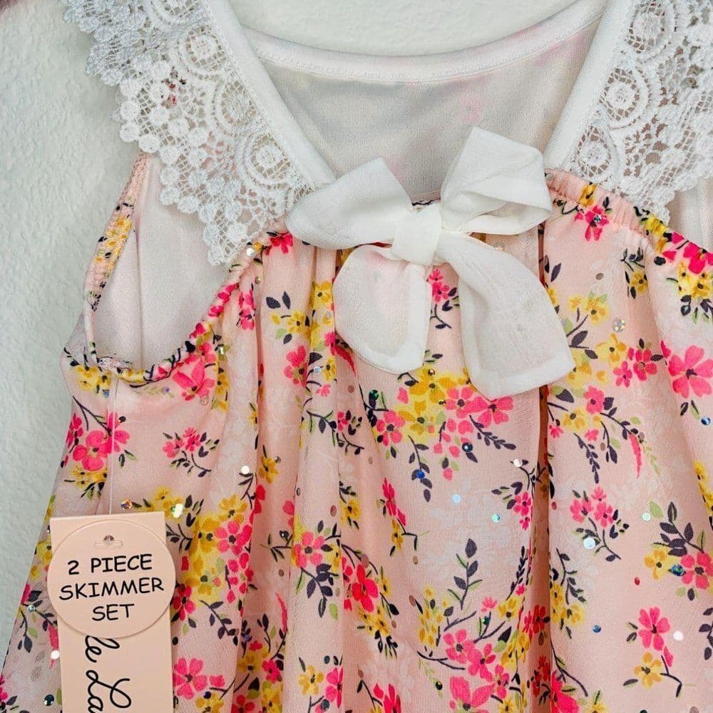 Little Lass Girl’s 02 Piece Set Top+Pants - Thumbnail 6