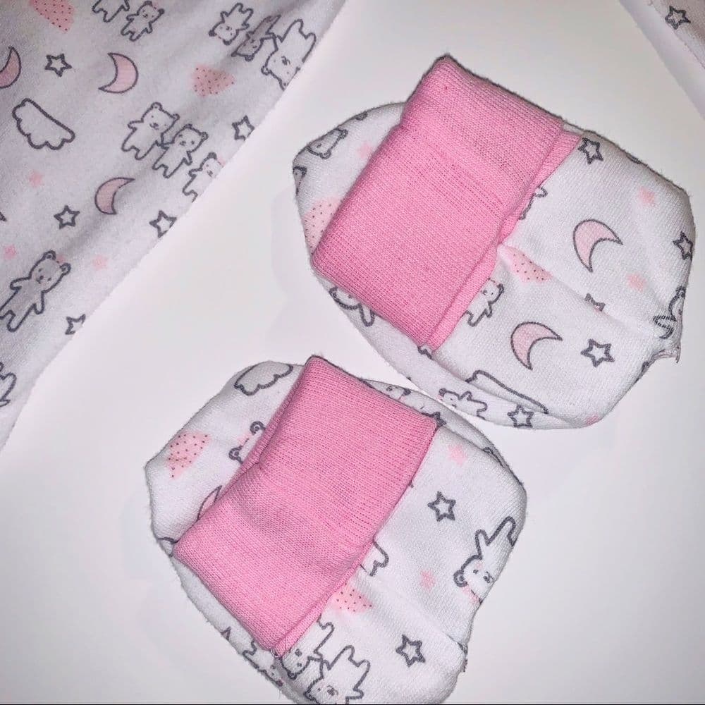 Duck Duck Baby girl 4 piece set 3 Bears 🐻 0-3 M - Thumbnail 4
