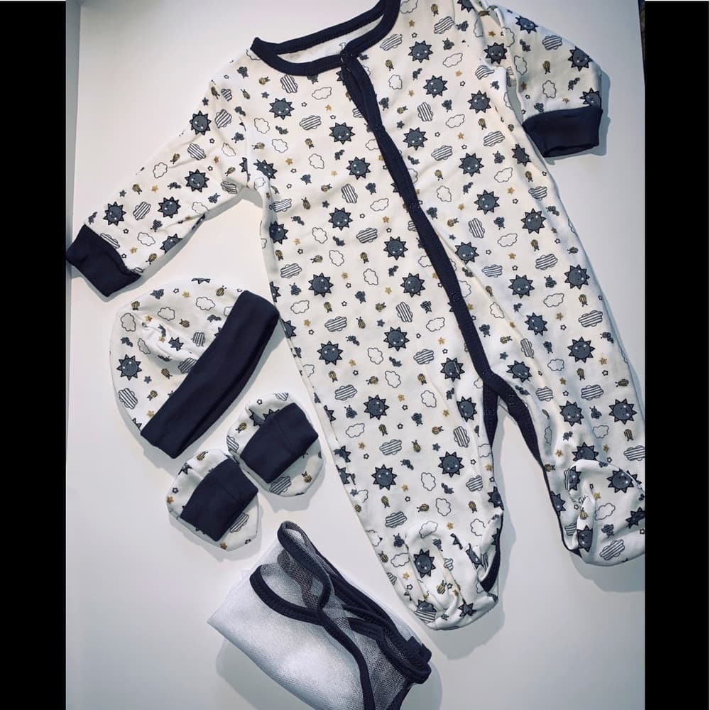 4 PIECE SET BABY‎ BOY 3-6 MONTHS DUCK DUCK GOOSE