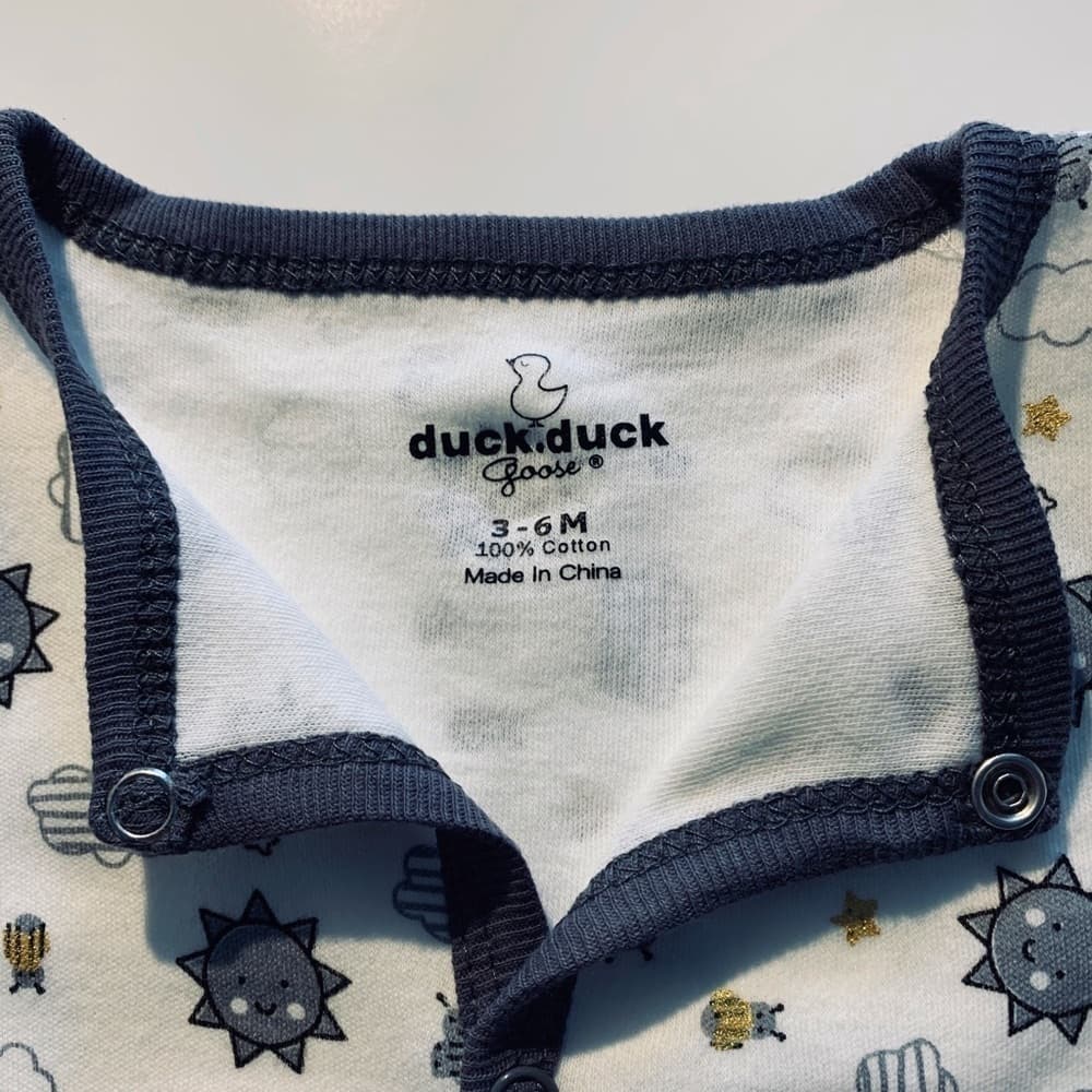 4 PIECE SET BABY‎ BOY 3-6 MONTHS DUCK DUCK GOOSE - Thumbnail 6