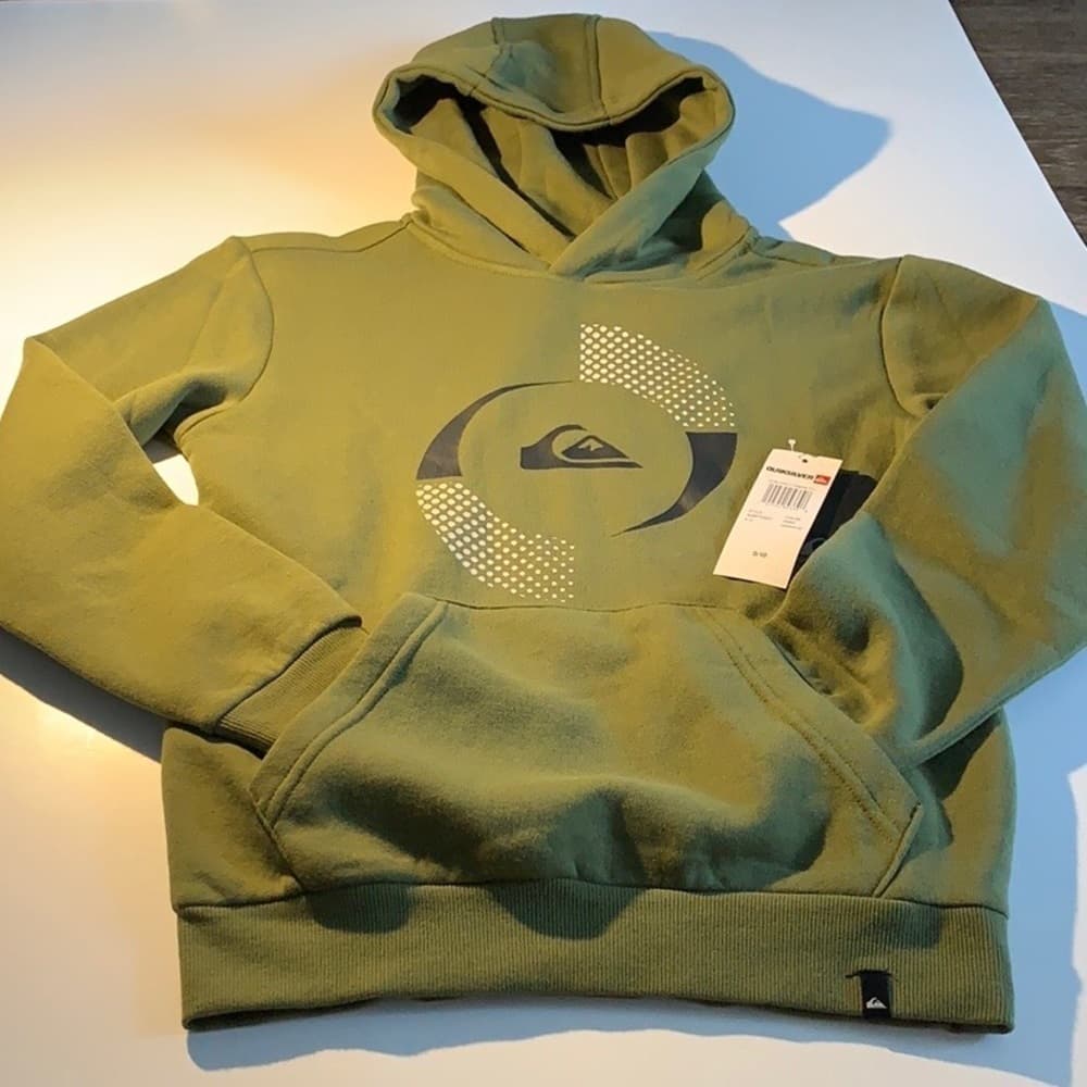 Boys Army‎ Green Quiksilver hoodie S