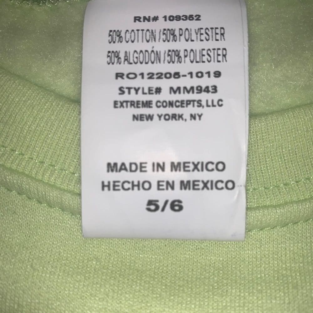 Disney Mickey Sweatshirt Neon Green - Thumbnail 3
