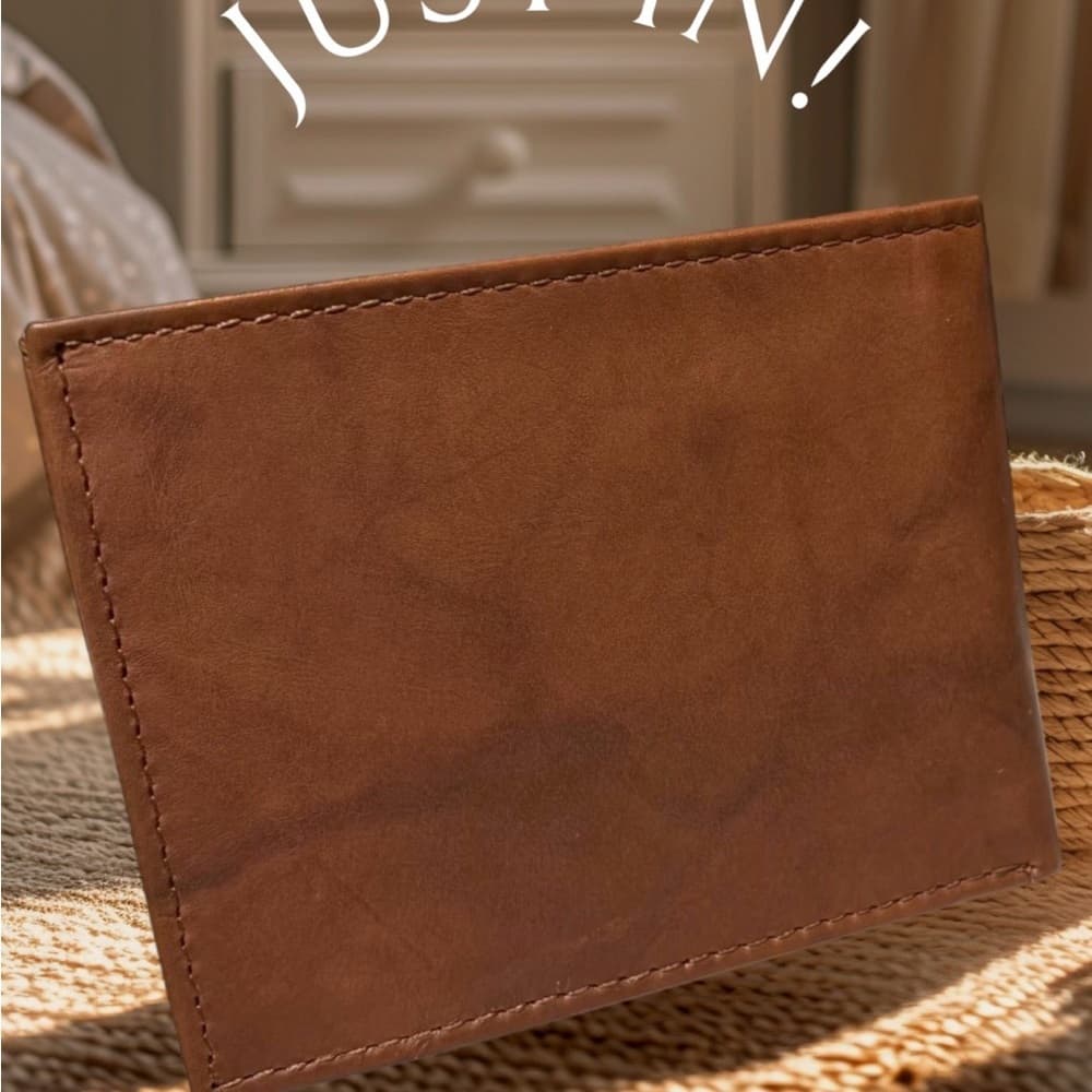 Ben Sherman Tan Leather Card Holder - Thumbnail 4