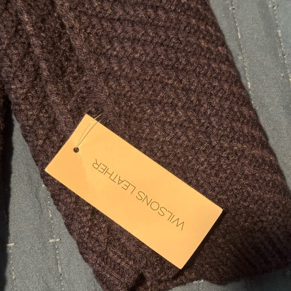 Wilsons‎ Leather Blue Scarf - Thumbnail 2