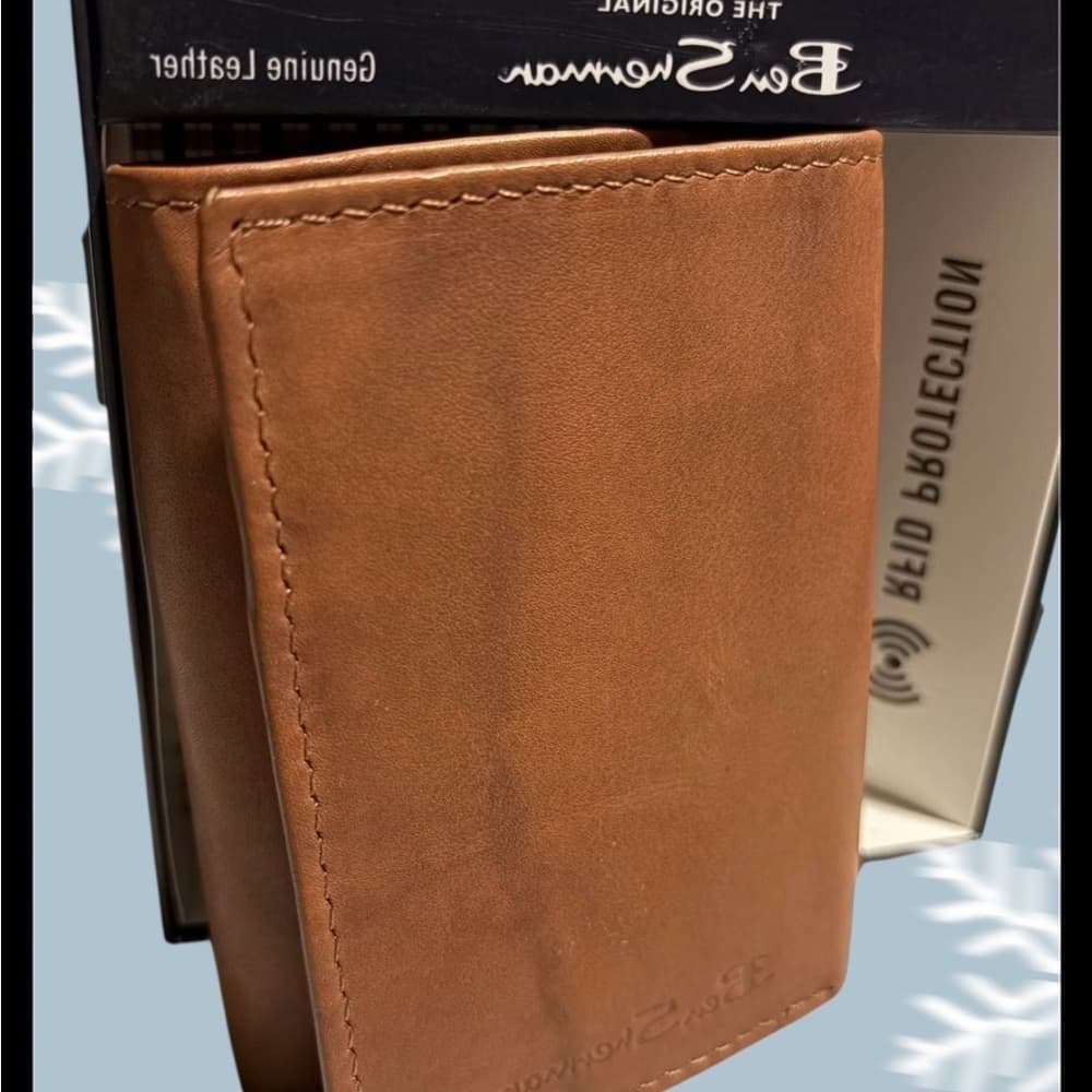 Ben Sherman Tan Leather Card Holder - Thumbnail 3