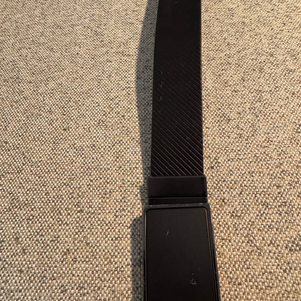 Black Leather Belt - Thumbnail 6