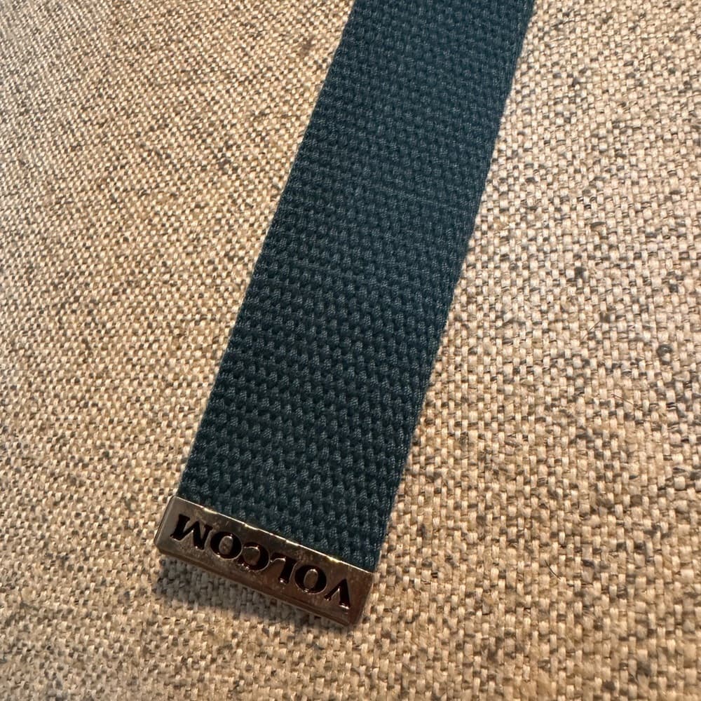 Volcom Teal Belt with Silver‎ Buckle - Thumbnail 5