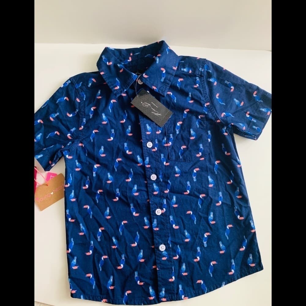 Sale 💜 Kian D Los Angeles Boys Button up Shirt