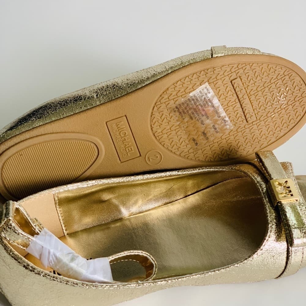 Michael‎ Kors Girls Windy Soft Gold - Thumbnail 6