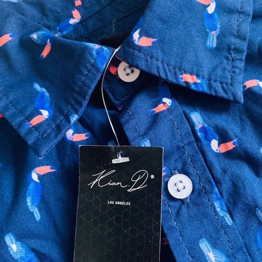 Sale 💜 Kian D Los Angeles Boys Button up Shirt - Thumbnail 5