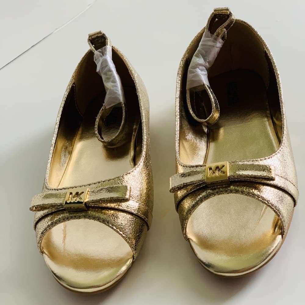 Michael‎ Kors Girls Windy Soft Gold - Thumbnail 3