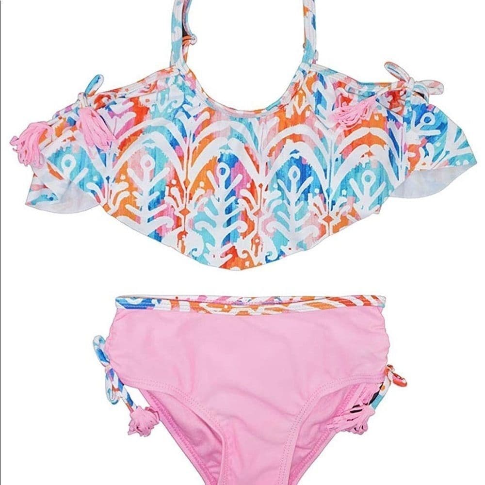 Xoxo Girls Two-Piece Bikini Swimsuit - Thumbnail 2