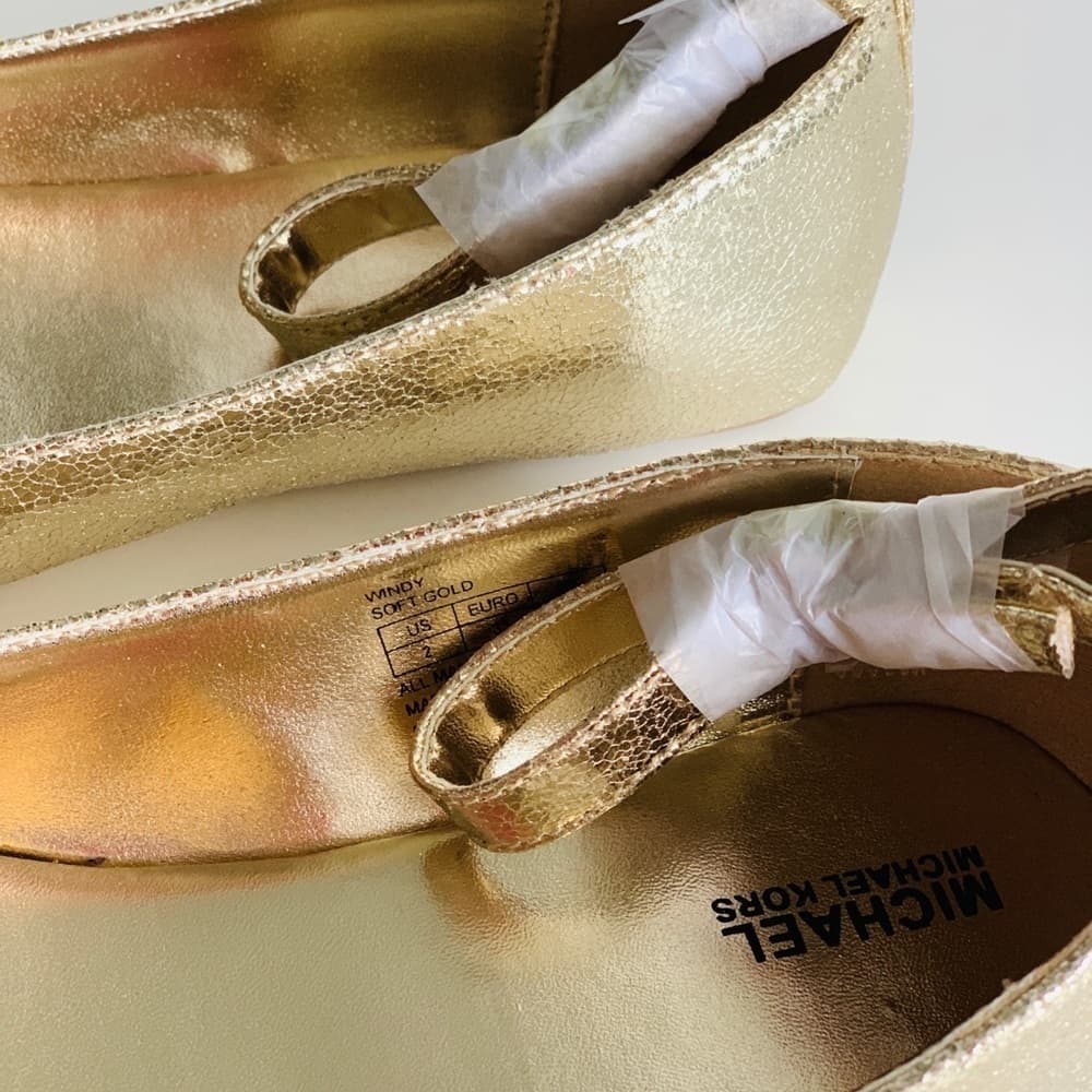 Michael Kors Girls‎ Windy Soft Gold - Thumbnail 4