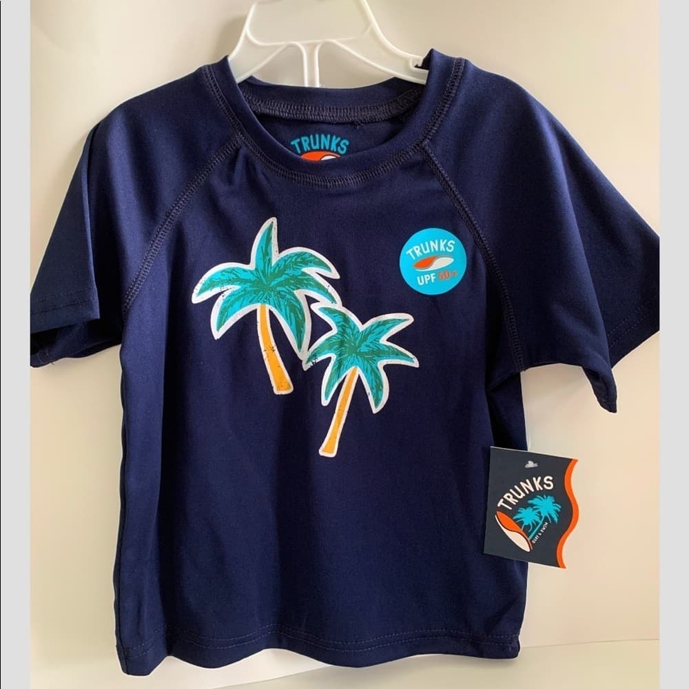 Boys Trunks Palm tree Swim 02 Pieces - Thumbnail 4