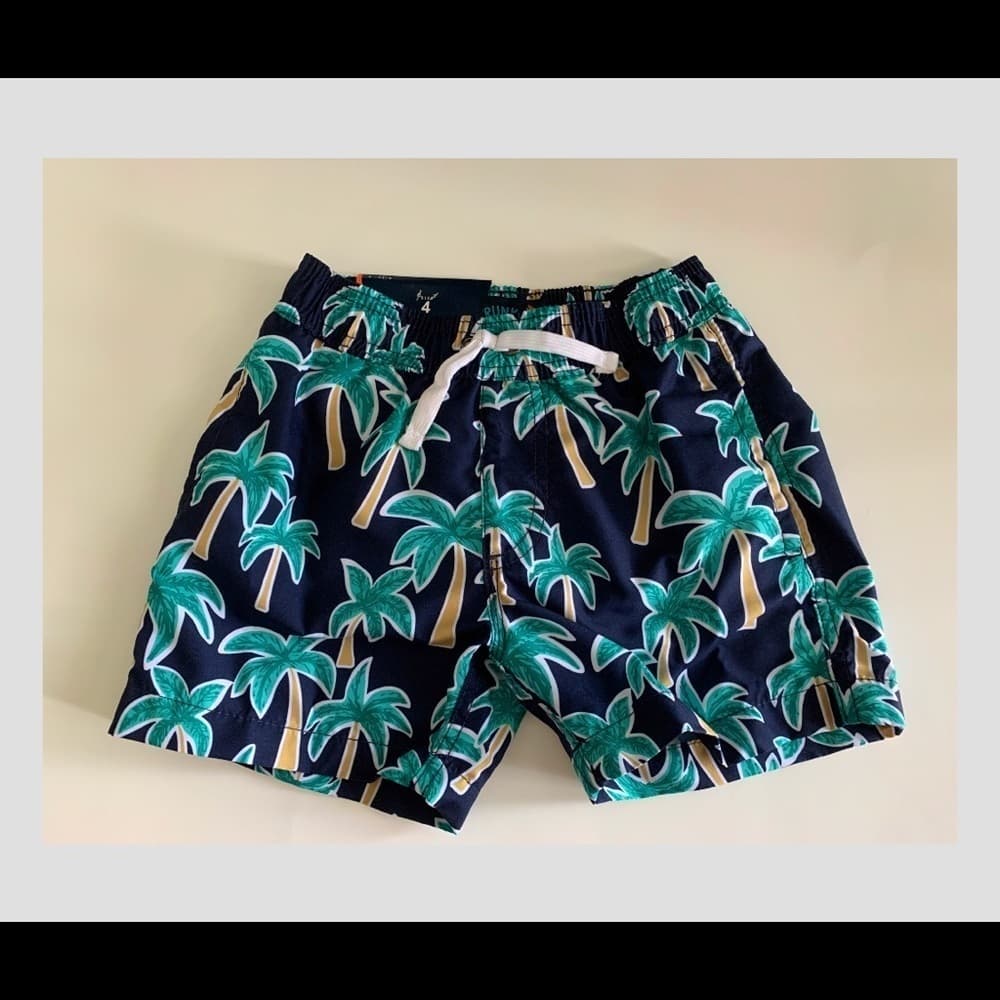 Boys Trunks Palm tree Swim 02 Pieces - Thumbnail 3