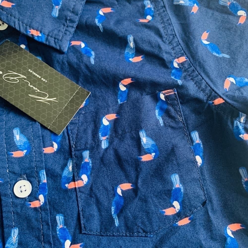 Sale 💜 Kian D Los Angeles Boys Button up Shirt - Thumbnail 4