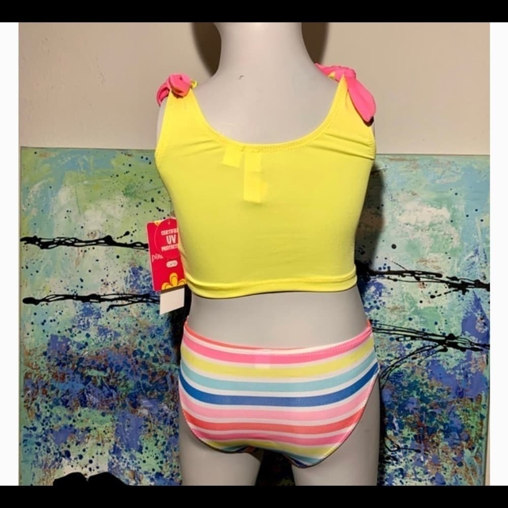 Girls two piece bathing suit - Thumbnail 2