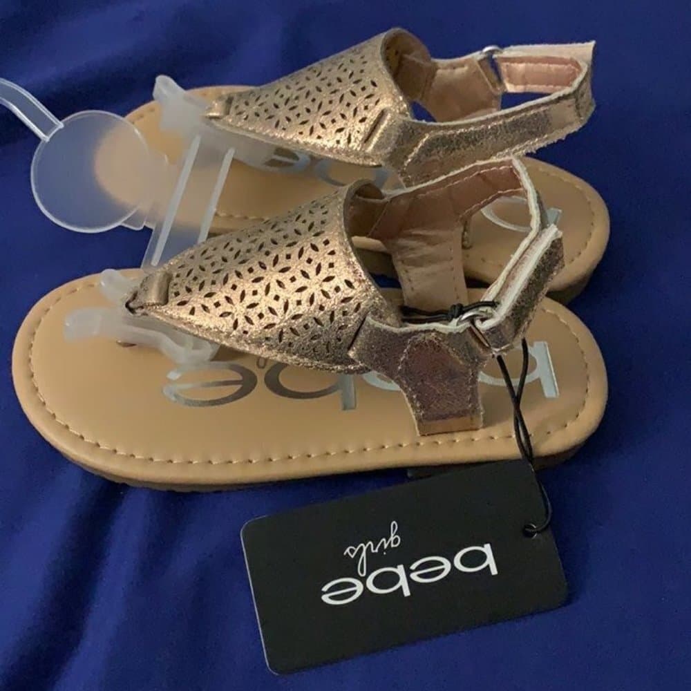 Girls BEBE Sandals - Thumbnail 2