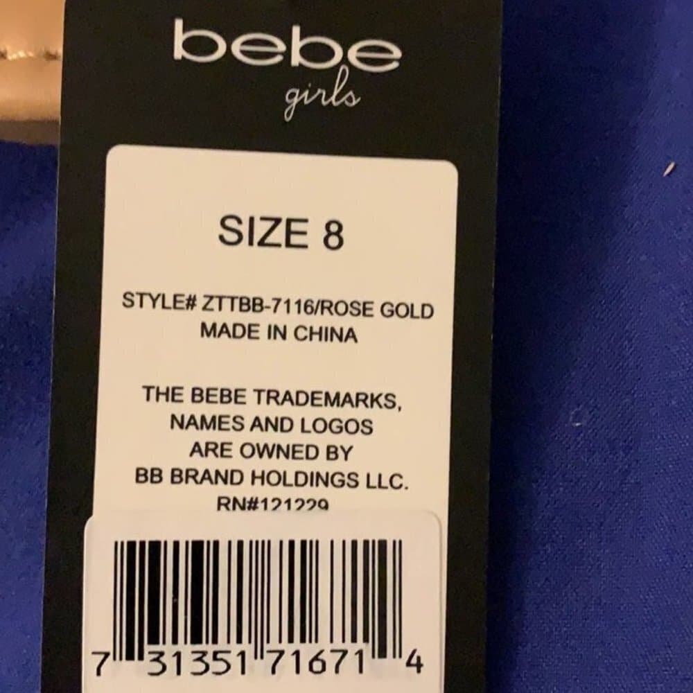 Girls BEBE Sandals - Thumbnail 5
