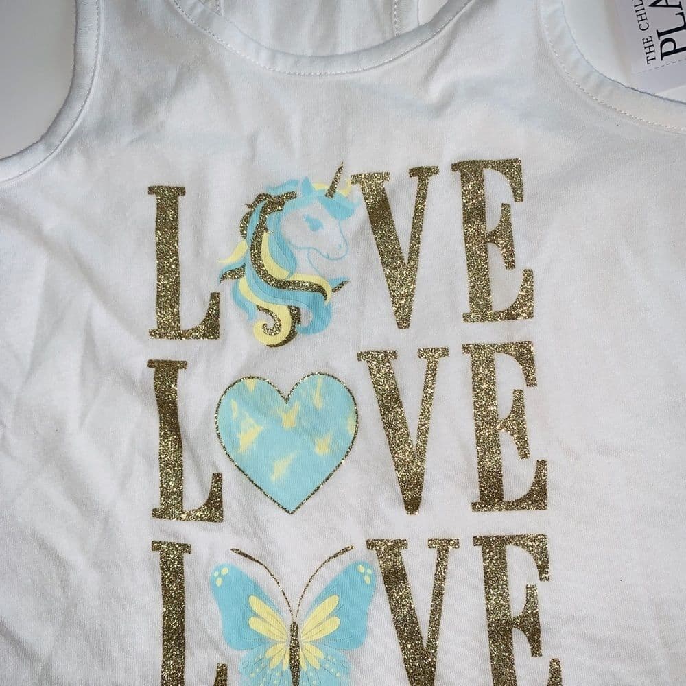 Girls Unicorn 🦄 Tank top - Thumbnail 2