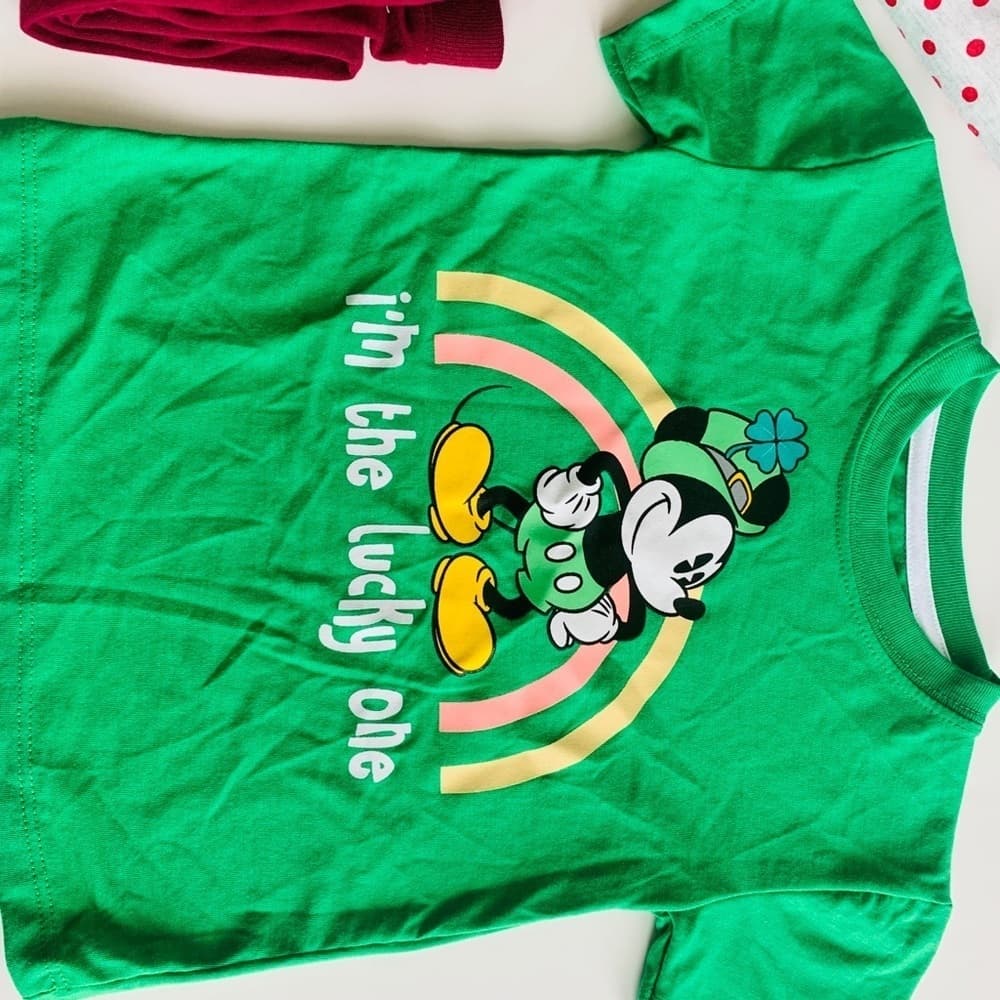 Disney Mickey novelty T-shirt💜 - Thumbnail 5