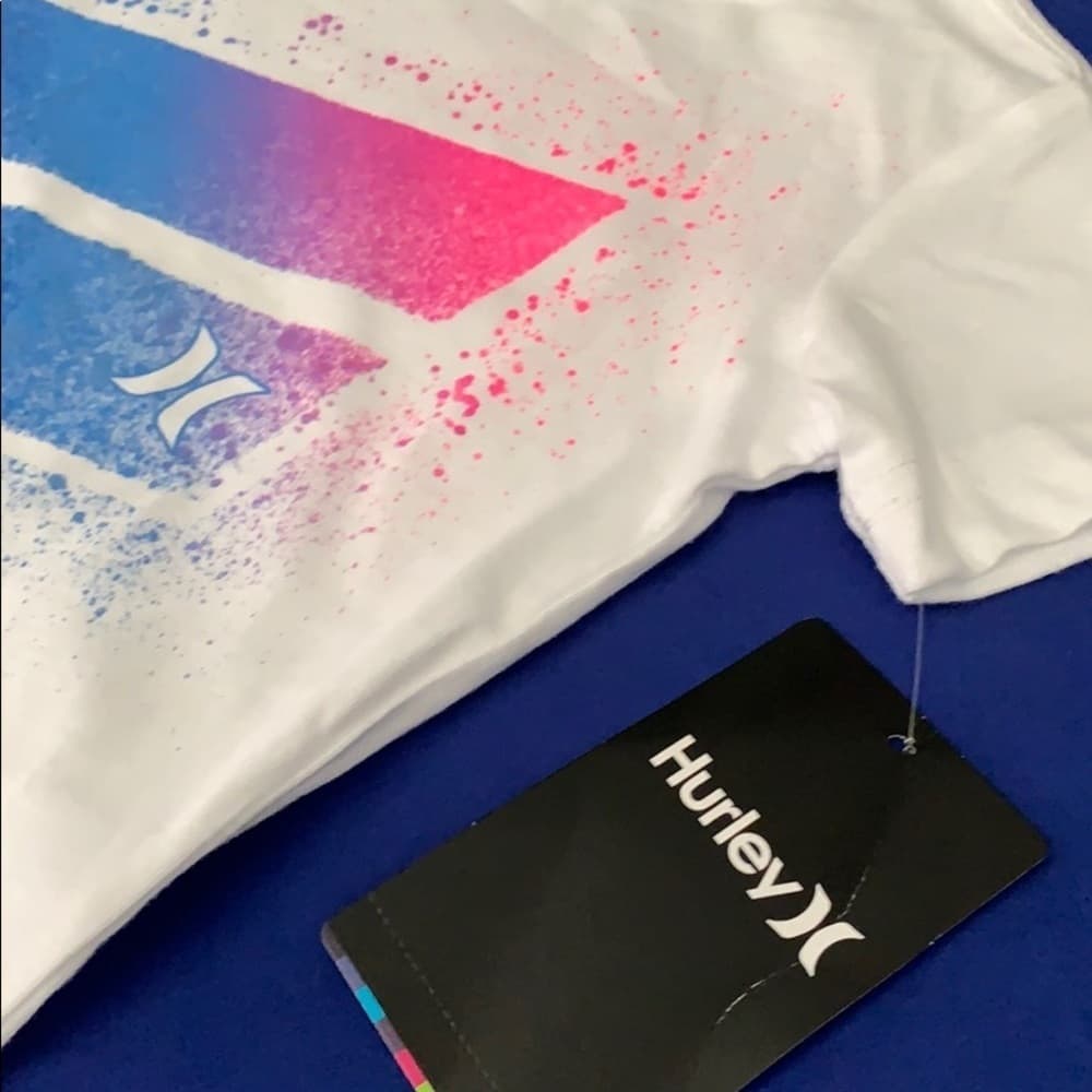 Hurley Unisex Colorful T-Shirt - Thumbnail 3