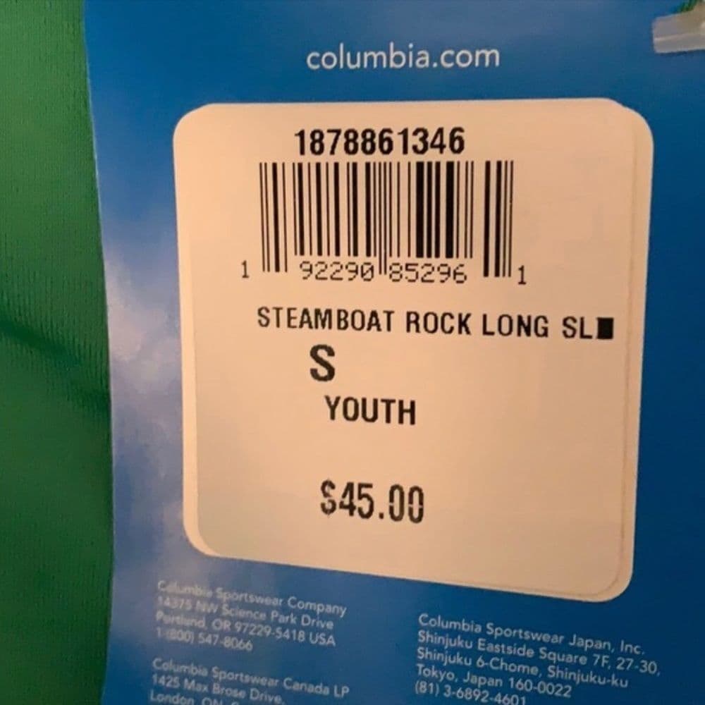COLUMBIA Omni Steamboat Green Sunguard Shirt - Thumbnail 4