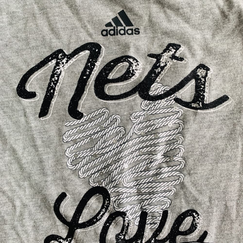 💜Sale Adidas Girls Nets long sleeve‎ T-Shirt - Thumbnail 2