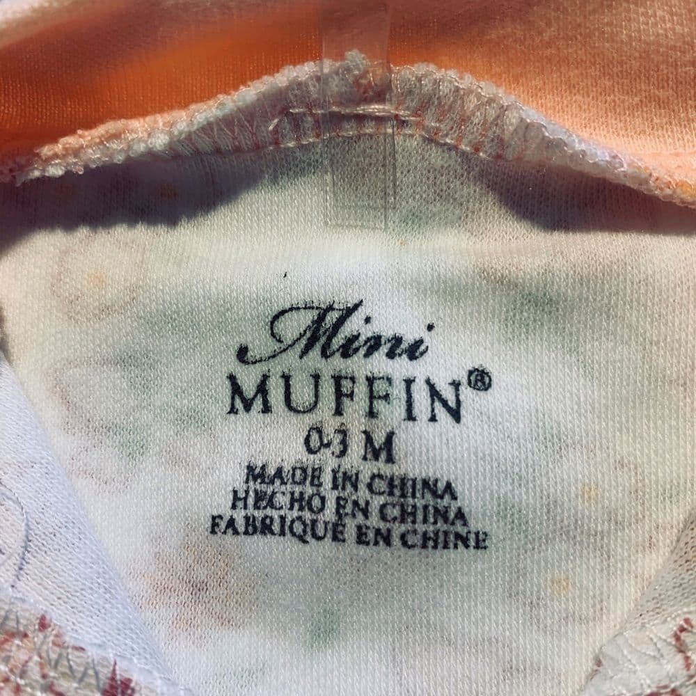 3 PIECE SET BABY GIRL 0-3 MONTHS MINI MUFFIN - Thumbnail 5