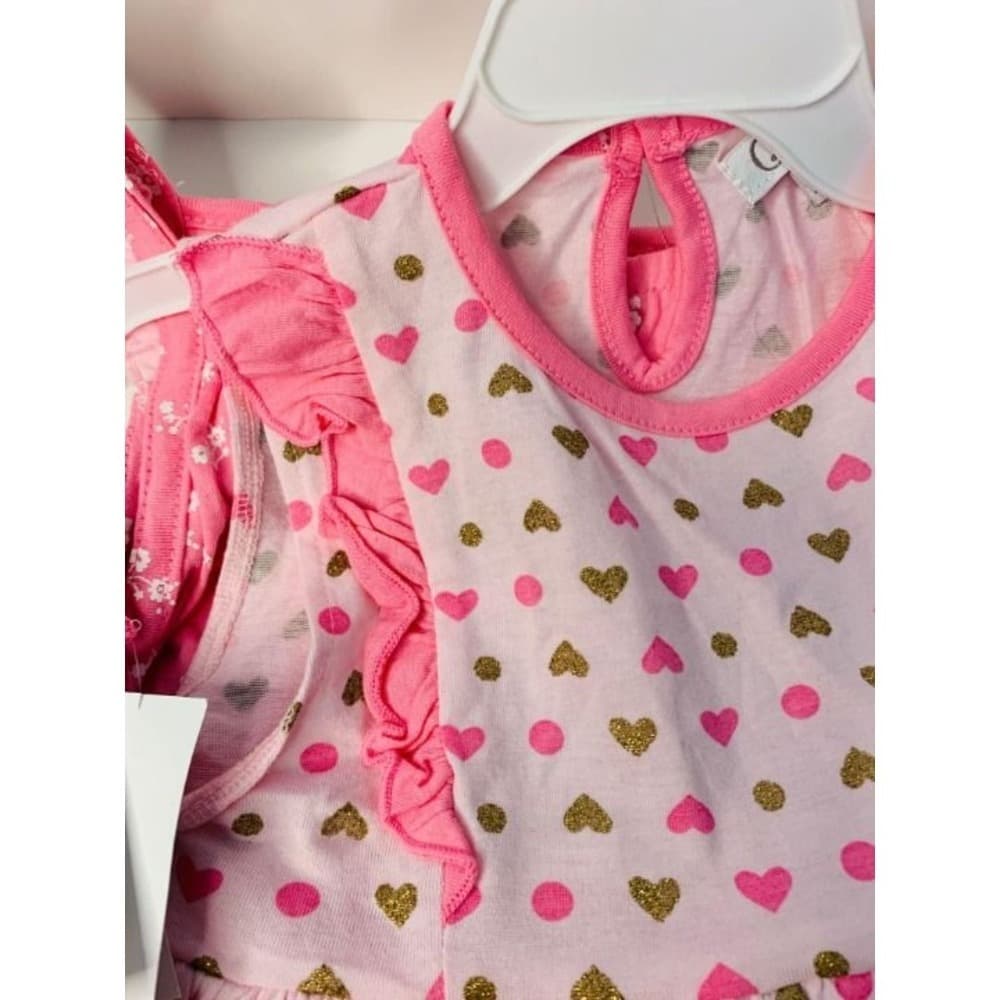 Quiltex Baby Girls Bundle with 02 Dresse - Thumbnail 8