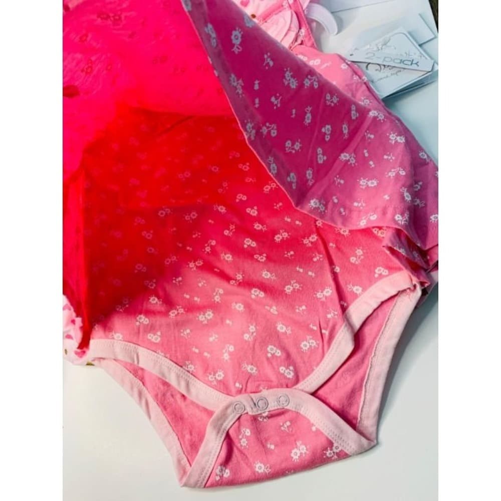 Quiltex Baby Girls Bundle with 02 Dresse - Thumbnail 3
