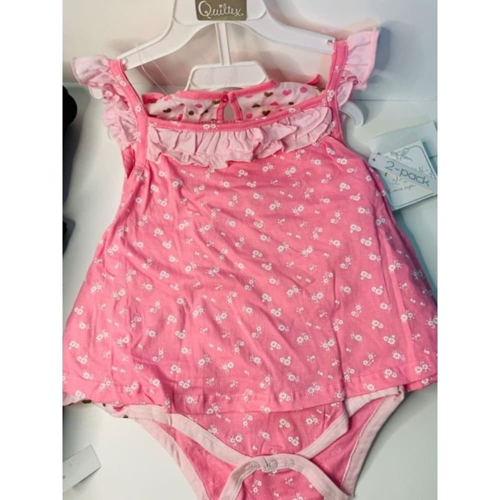 Quiltex Baby Girls Bundle with 02 Dresse - Thumbnail 5