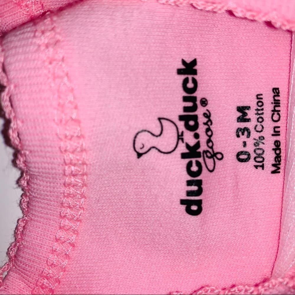 Duck Duck Goose Baby 3 piece set Pink/Grey - Thumbnail 5