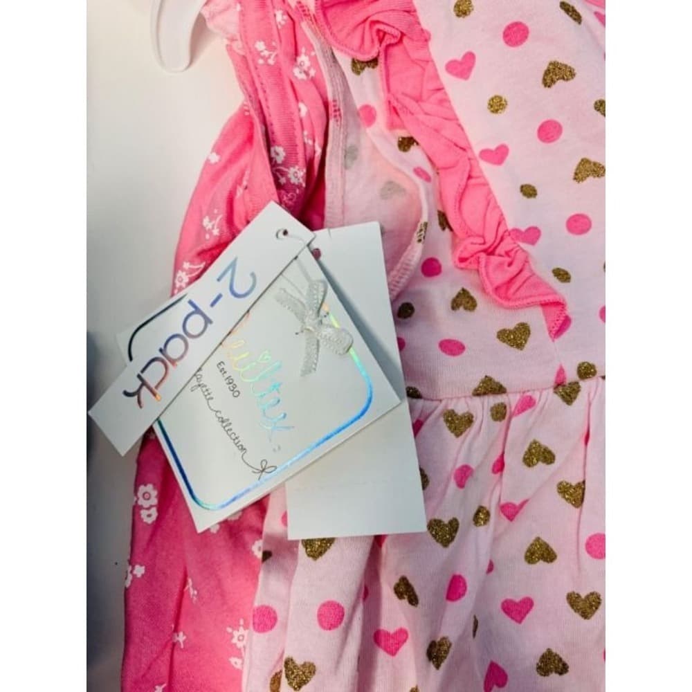 Quiltex Baby Girls Bundle with 02 Dresse - Thumbnail 2