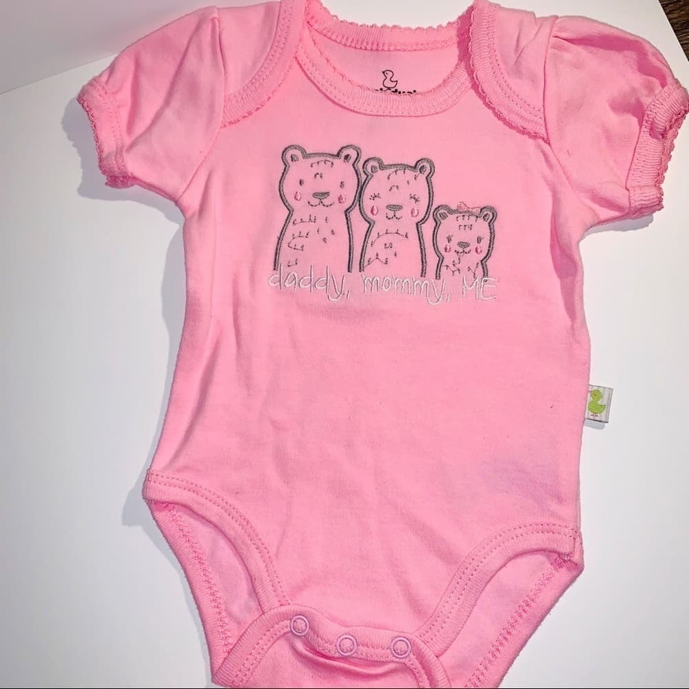 Duck Duck Goose Baby 3 piece set Pink/Grey - Thumbnail 2