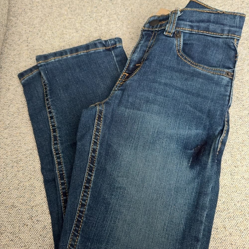 Levi's Blue Slim Jeans Classic Denim Style - Thumbnail 2