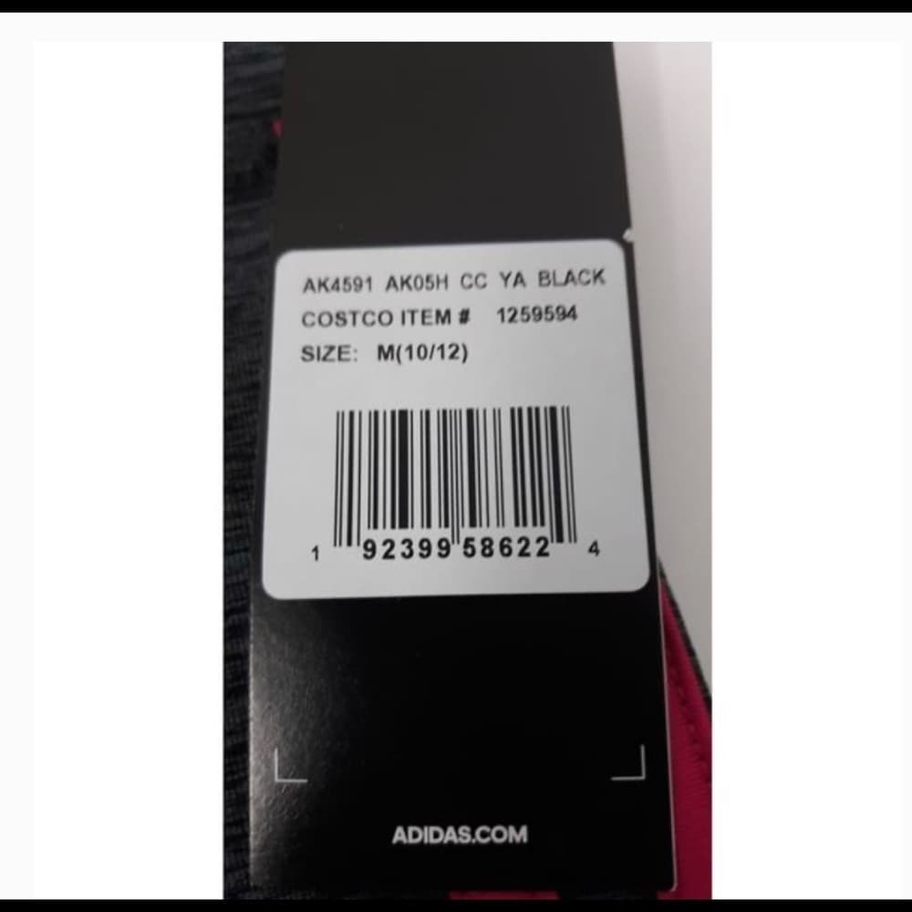 Adidas Girls' Performance Tight Legging - Thumbnail 5