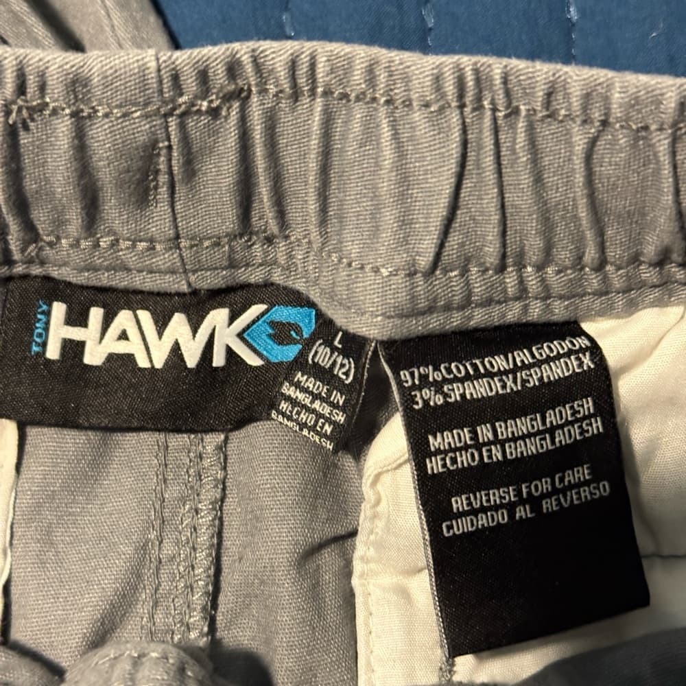Tony Hawk Tan Jogger Sweatpants Elastic Waistband - Thumbnail 4