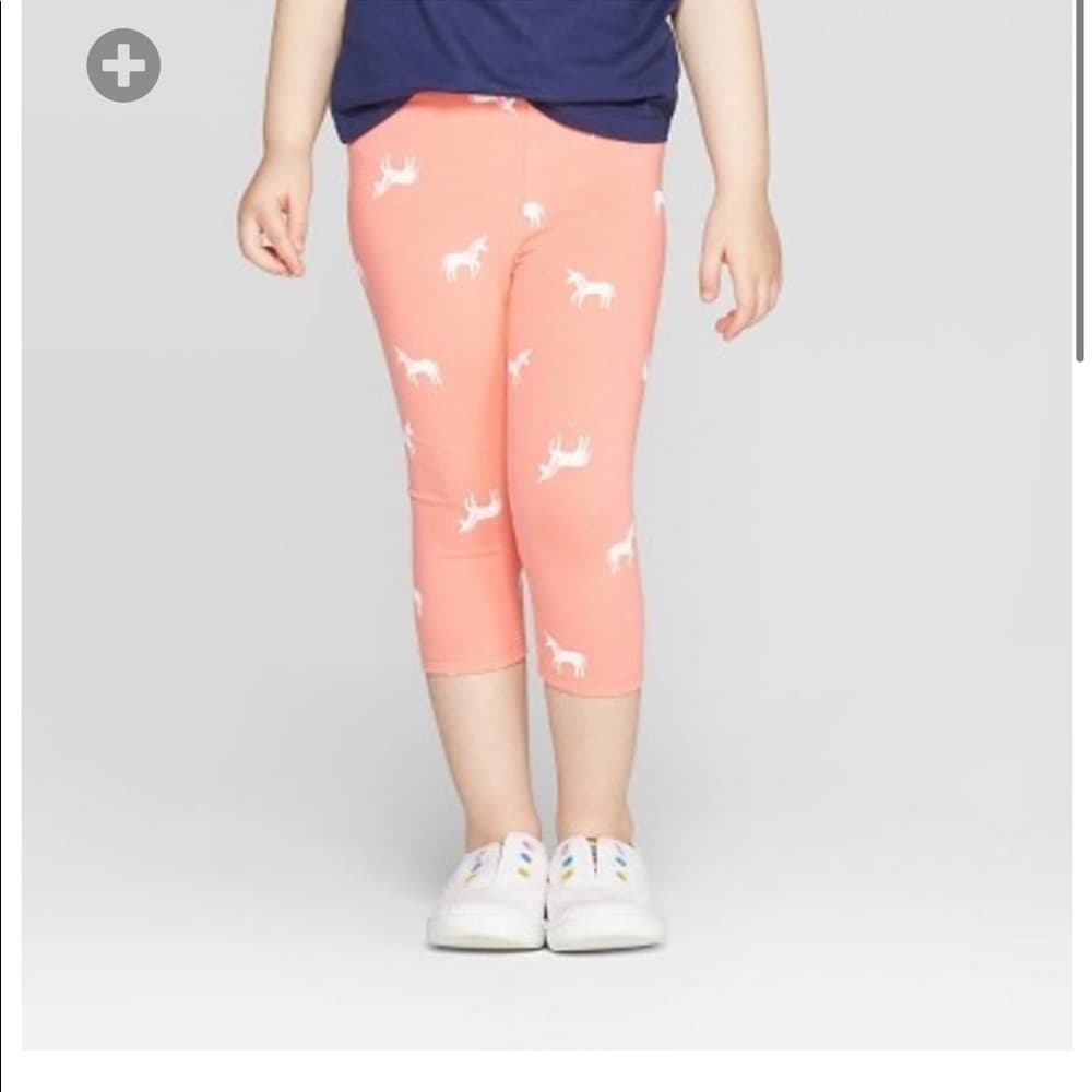 Toddler‎ Girls' Capri Leggings - Cat & Jack - Thumbnail 2