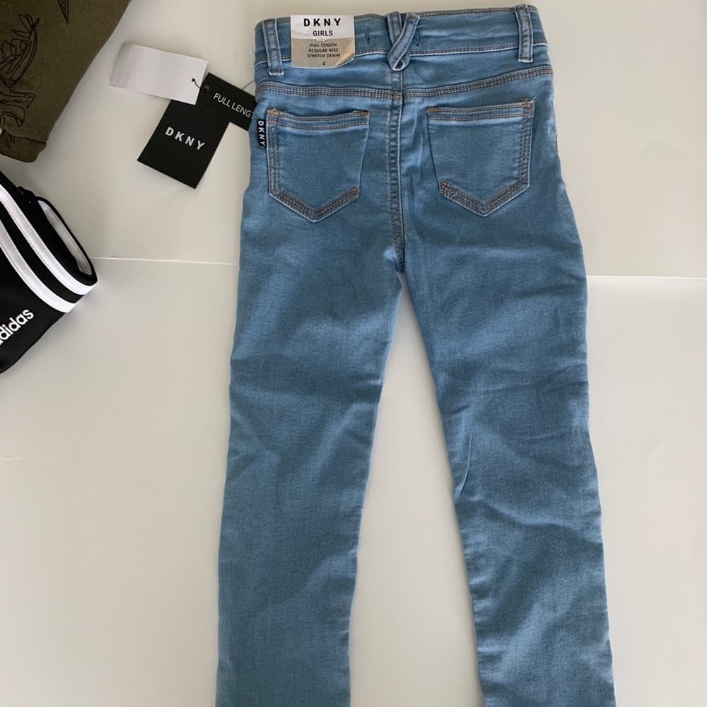 DKNY Girls Denim Pants - Thumbnail 4