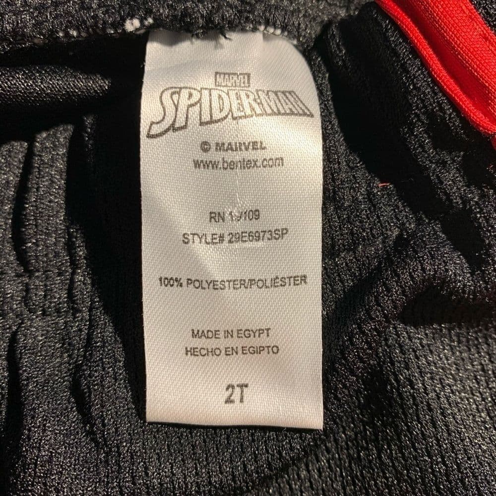 💜Sale Spider Man Black Boys Shorts 2T - Thumbnail 3