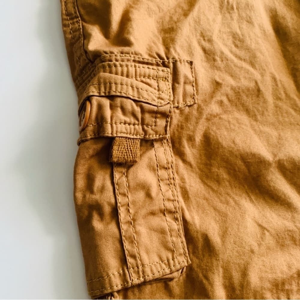 Brown Cargo Shorts for Men‎ - Thumbnail 3
